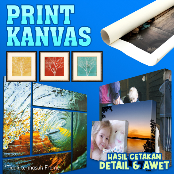 Print UV Kanvas EcoSolvent 