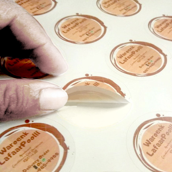 Print Color Sticker Quantac White Glossy A3+ 