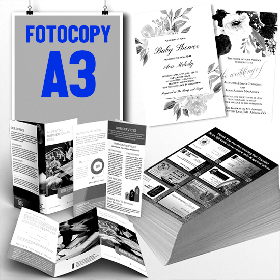 Print FC-BW HVS 70/80 Grm A3 Normal