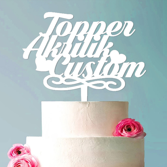 Topper Akrilik Putih 404 2mm