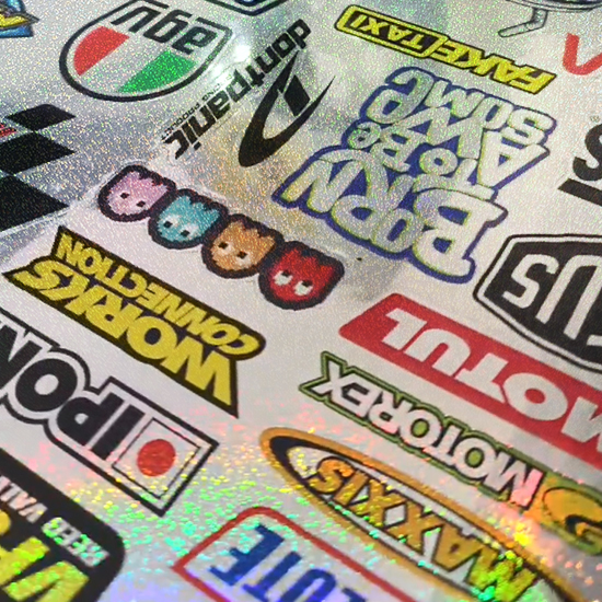 Print color Sticker Camel Hologram Glitter A3+ 