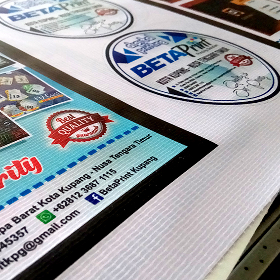 Print UV X-Banner (TANPA STAND) 160x60cm FL 280grm 