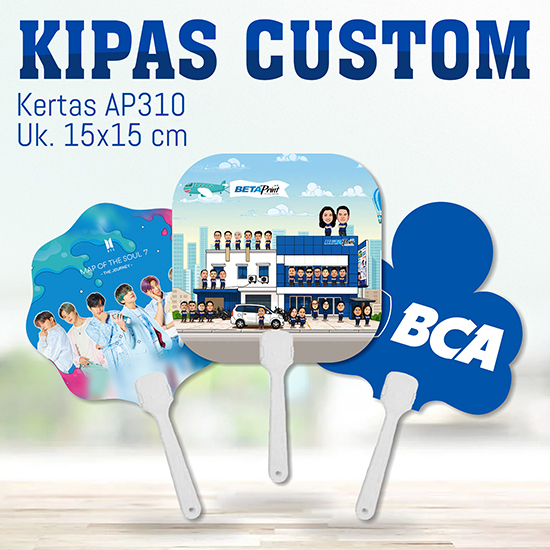 Paket Kipas Custom AP310 15x15cm (6 Pcs/Paket)