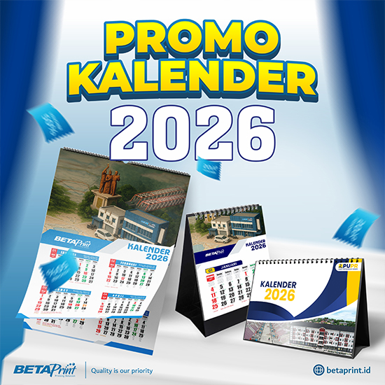 PROMO Kalender Meja A5 AP260/310 - isi 12 Lbr